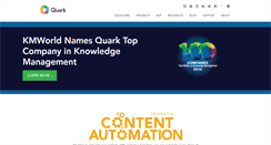 Desktop Screenshot of godigitalnow.quark.com