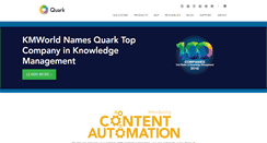 Desktop Screenshot of godigitalie.quark.com